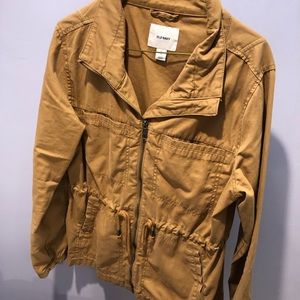 Beige old navy fall coat